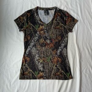 Women's Wilderness Dreams Camouflage V-Neck Pajama Top